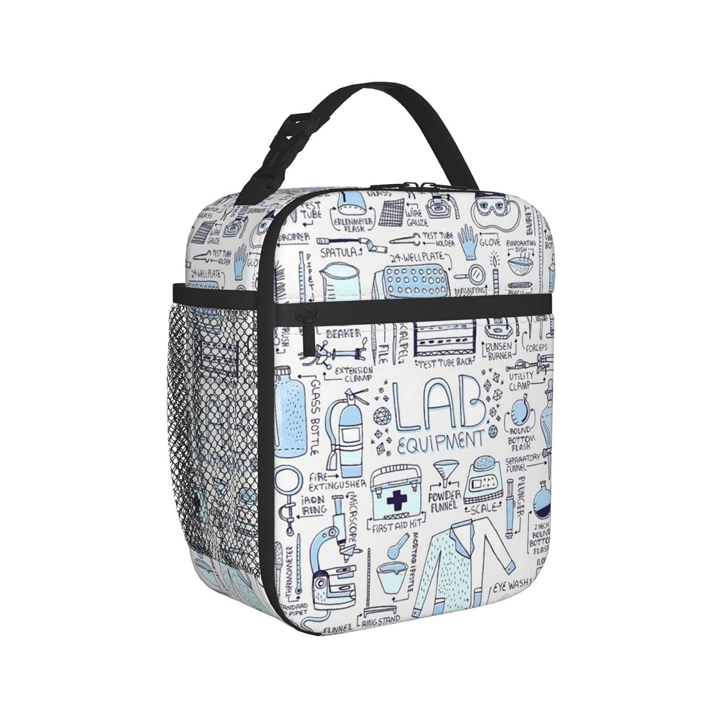Yilad Funny Science Chemistry Lunch Box Insulated Soft Bag Reusable Cooler Bag For Women&Men&Work Picnic Hiking
