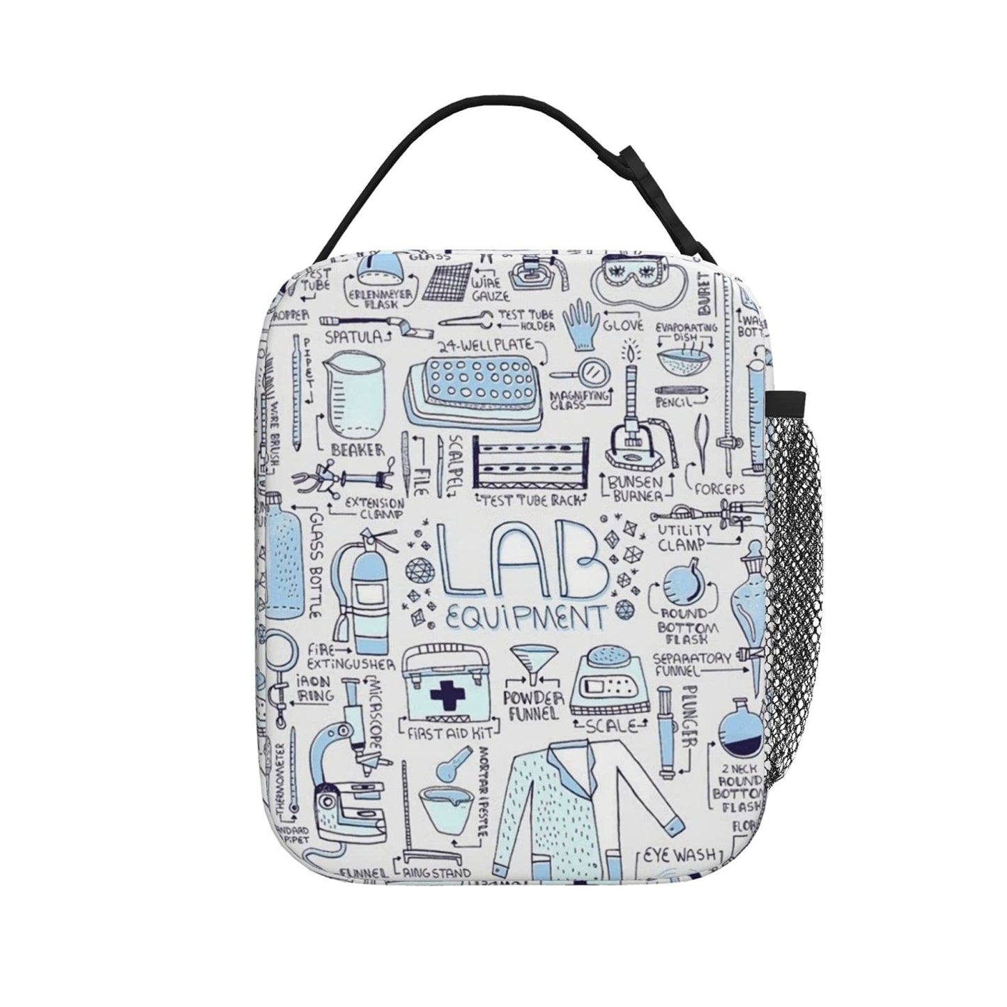 Yilad Funny Science Chemistry Lunch Box Insulated Soft Bag Reusable Cooler Bag For Women&Men&Work Picnic Hiking