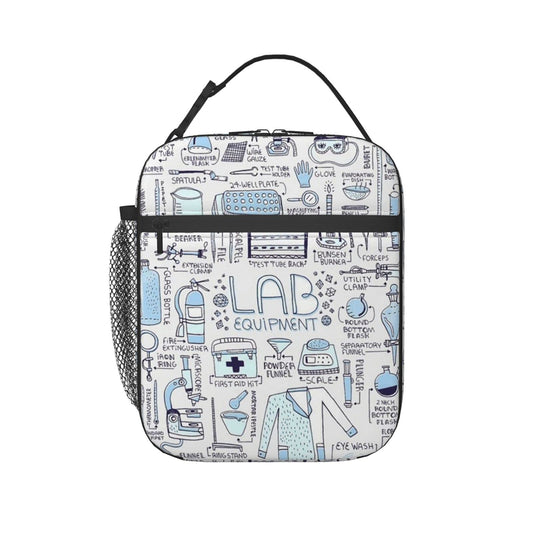 Yilad Funny Science Chemistry Lunch Box Insulated Soft Bag Reusable Cooler Bag For Women&Men&Work Picnic Hiking